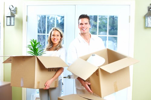 Local removals team planning a house move in Sutton streets